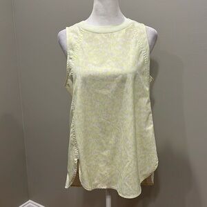 Athleta Neon Animal Print Tank Top